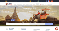 Desktop Screenshot of dasiatravels.com